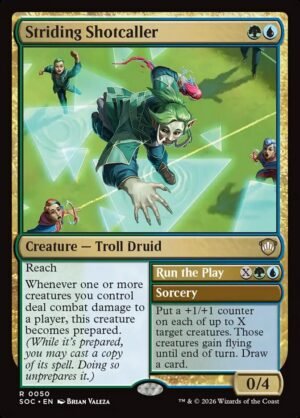 Striding Shotcaller // Run the Play (SOC-50)