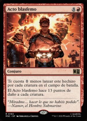 Blasphemous Act (MSC-163)