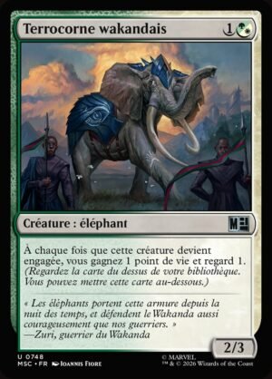 Wakandan Tusker (MSC-748)