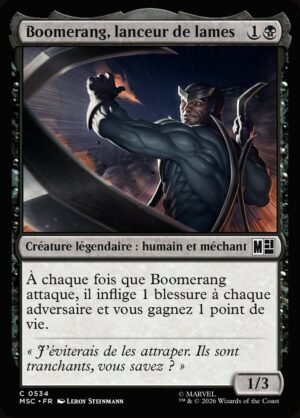 Boomerang, Blade Flinger (MSC-534)