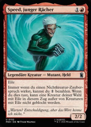 Speed, Young Avenger (MSH-152)