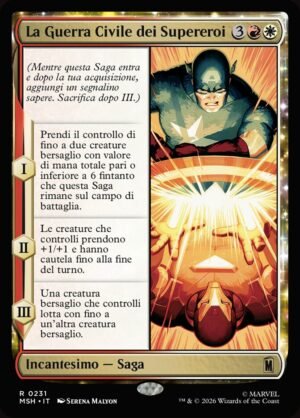 The Super Hero Civil War (MSH-231)