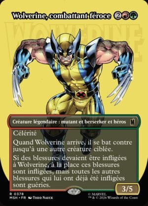 Wolverine, Fierce Fighter (MSH-378)