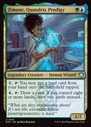 Zimone, Quandrix Prodigy (SOC-341)