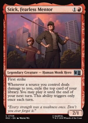 Stick, Fearless Mentor (MSC-706)