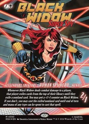 Black Widow, Super Spy (MSH-393)