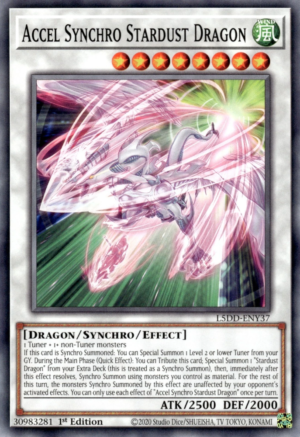 Accel Synchro Stardust Dragon (L5DD-ENY37)