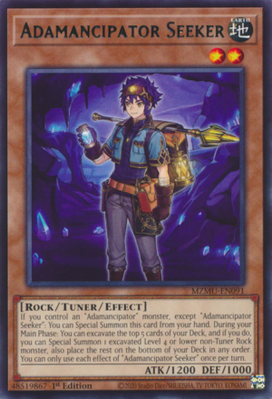 Adamancipator Seeker (MZMU-EN091)