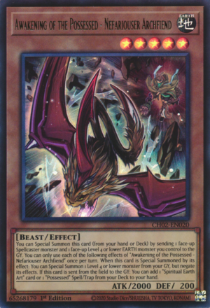 Awakening of the Possessed - Nefariouser Archfiend (CH02-EN020)