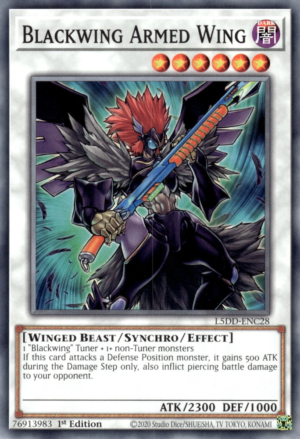 Blackwing Armed Wing (L5DD-ENC28)