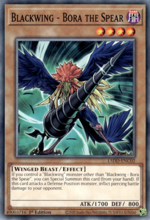 Blackwing - Bora the Spear (L5DD-ENC02)