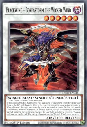Blackwing - Boreastorm the Wicked Wind (L5DD-ENC34)