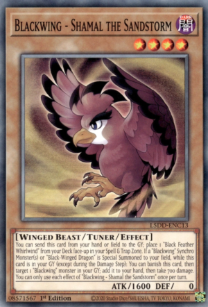 Blackwing - Shamal the Sandstorm (L5DD-ENC13)