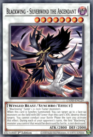 Blackwing - Silverwind the Ascendant (L5DD-ENC29)