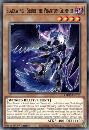 Blackwing - Sudri the Phantom Glimmer (L5DD-ENC15)