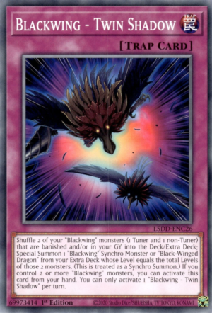 Blackwing - Twin Shadow (L5DD-ENC26)