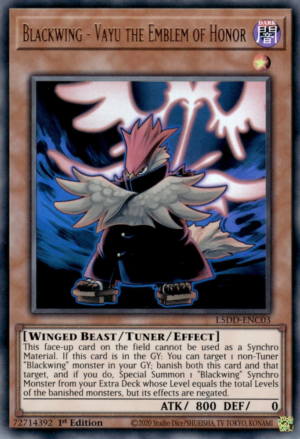 Blackwing - Vayu the Emblem of Honor (L5DD-ENC03)
