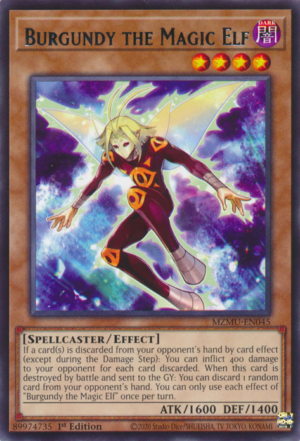Burgundy the Magic Elf (MZMU-EN045)