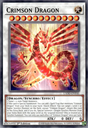 Crimson Dragon (card) (L5DD-ENY41)
