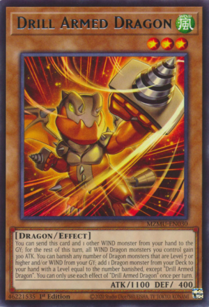 Drill Armed Dragon (MZMU-EN030)