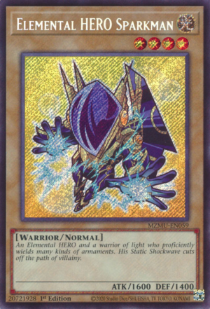 Elemental HERO Sparkman (MZMU-EN059)