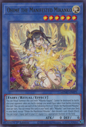 Ohime the Manifested Mikanko (MZMU-EN073)
