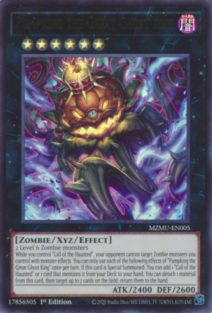 Pumpking the Great Ghost King (MZMU-EN005)
