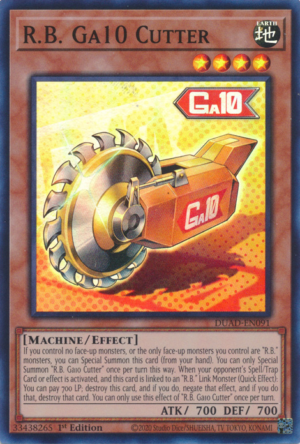 R.B. Ga10 Cutter (DUAD-EN091)