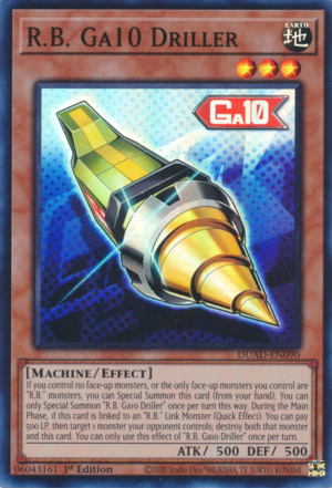 R.B. Ga10 Driller (DUAD-EN090)