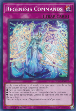 Regenesis Commands (DUAD-EN077)