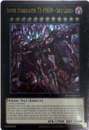 Super Starslayer TY-PHON - Sky Crisis (OP30-EN003)