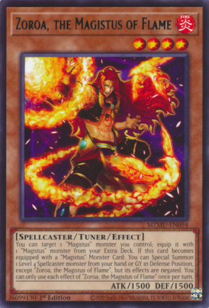 Zoroa, the Magistus of Flame (MZMU-EN094)