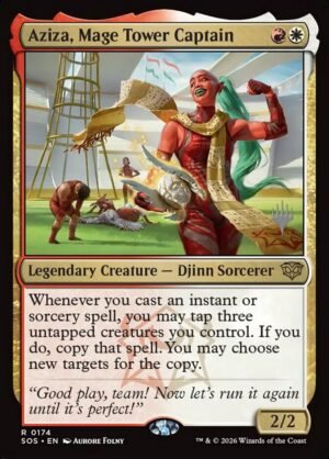 Aziza, Mage Tower Captain (PSOS-174P)