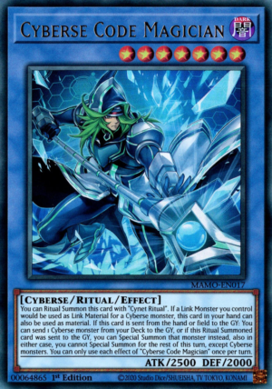 Cyberse Code Magician (MAMO-EN017)