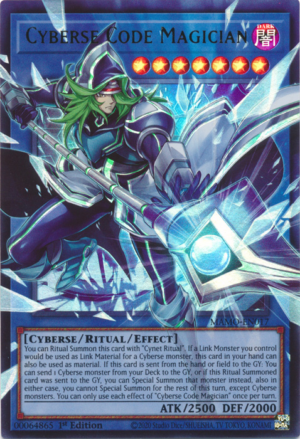 Cyberse Code Magician (MAMO-EN017 AA)