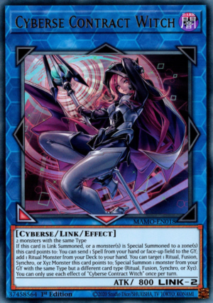Cyberse Contract Witch (MAMO-EN018)