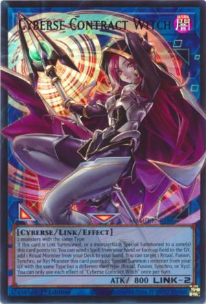 Cyberse Contract Witch (MAMO-EN018 AA)