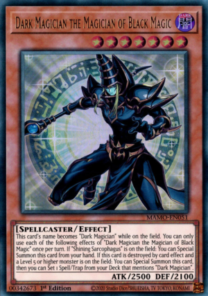 Dark Magician the Magician of Black Magic (MAMO-EN051)