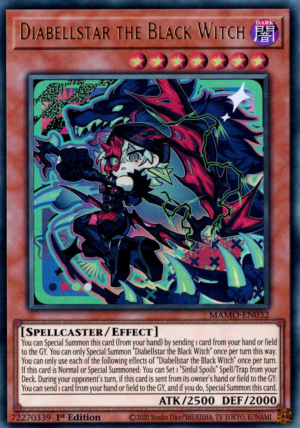 Diabellstar the Black Witch (MAMO-EN032)