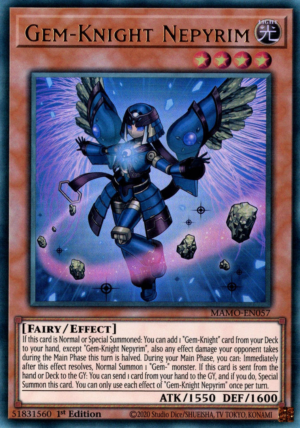 Gem-Knight Nepyrim (MAMO-EN057)