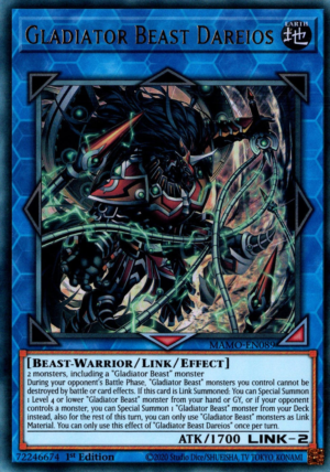 Gladiator Beast Dareios (MAMO-EN089)