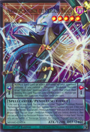 Horoscope Sorcerer, the Stargazer Magician (MAMO-EN014 AA)