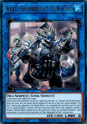 Keel, Shipwright Fur Hire (MAMO-EN092)