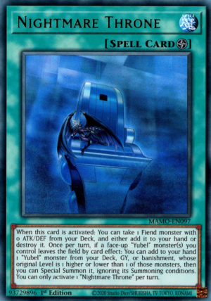 Nightmare Throne (MAMO-EN097)