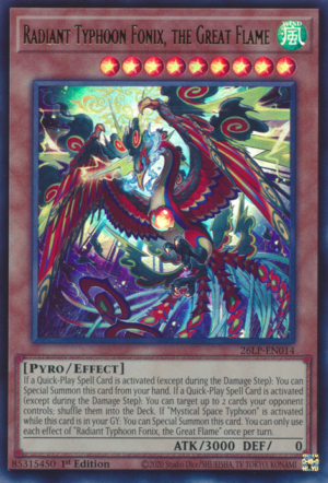 Radiant Typhoon Fonix, the Great Flame (26LP-EN014)