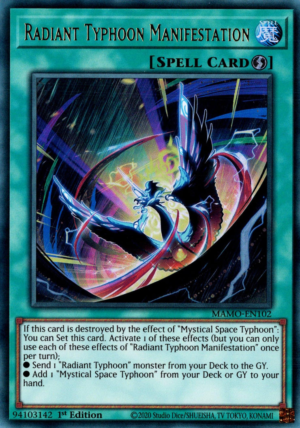 Radiant Typhoon Manifestation (MAMO-EN102)