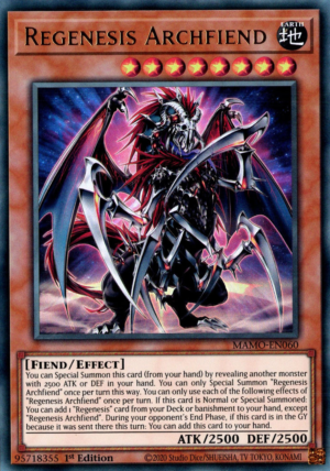 Regenesis Archfiend (MAMO-EN060)